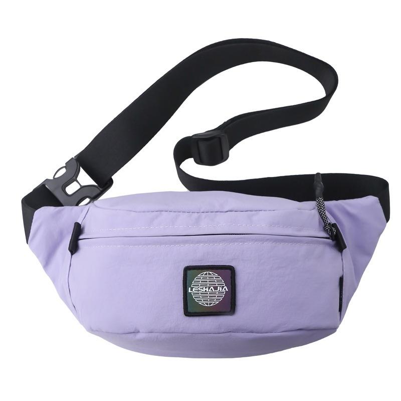 New fanny pack lightweight fashion breast bag shoulder bag messenger bag simple small bag leisure travel bag