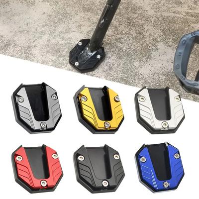 Neu Fahrrad Ständer Extender Motorrad Anti-Rutsch Halterung Roller Verlängerung Fuß Pad Unterstützung Platte Motorrad Zubehör