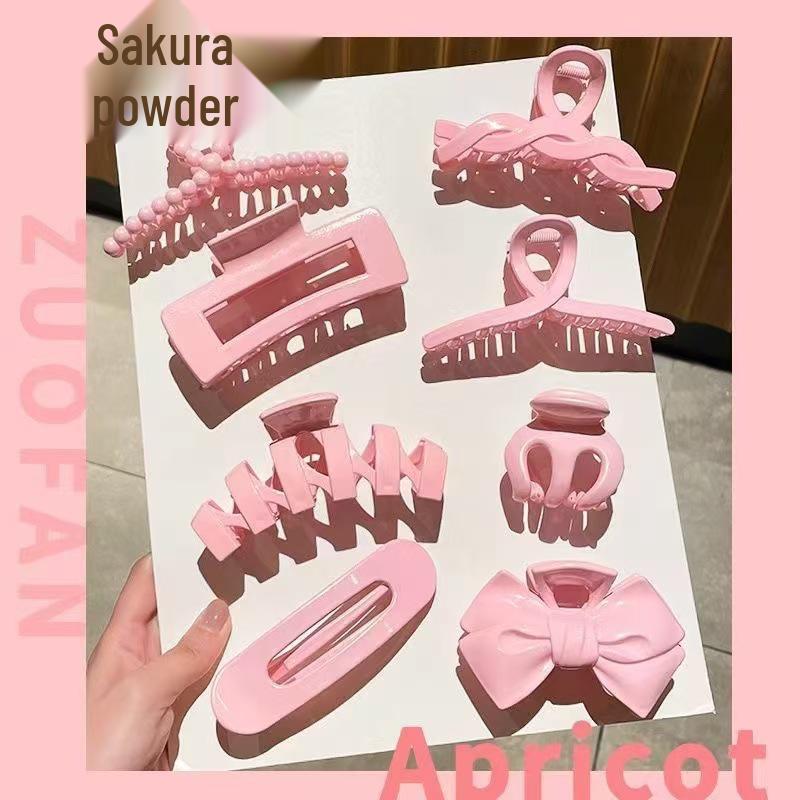 Large Shark Hair Clip: Elegant Back Bun Hairpin for Women - 2024 Headdress Collection