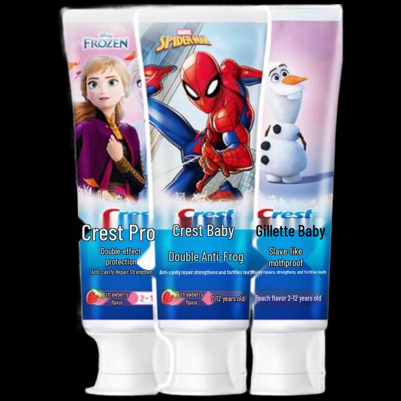 

Crest Kids Anti-Cavity & Strengthening Toothpaste (Low Fluoride, 3-pack)