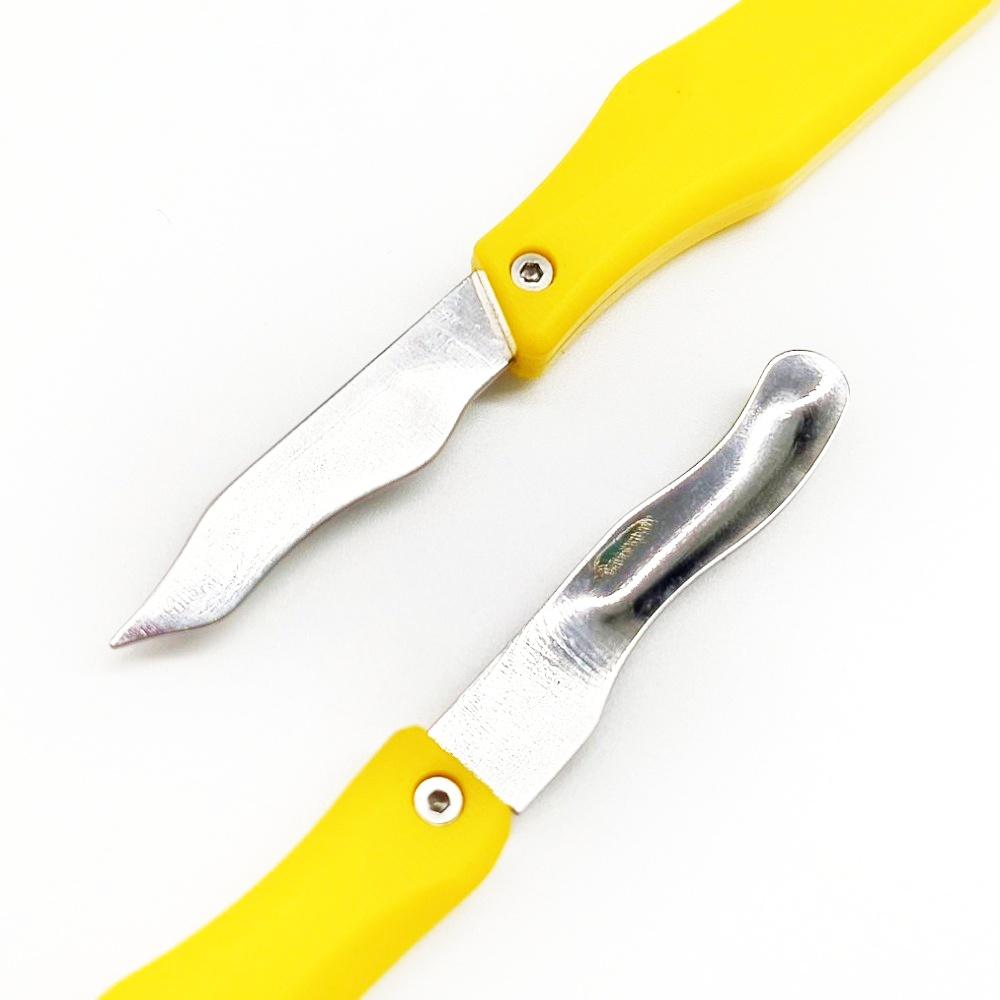 Dental Wax Carving Tool Putty Knife Impression Silicone Putty Cut Shaping Cutter Supplies Wax Carving Shape Mold Blade Trimmer