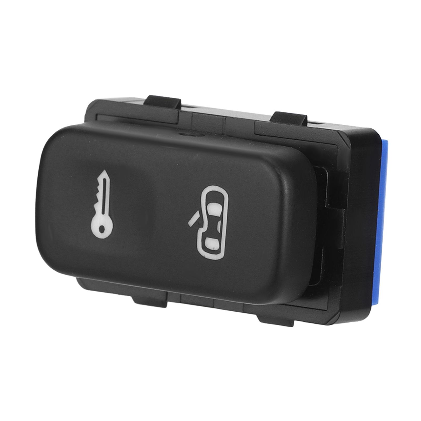 

Central Door Lock Black Switch Button 1Z0962125A Fit for Octavia Mk2 2004‑2013 чёрный