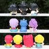 NEW 10pcs/set KPop  Hunters Superstar Saja Boys Rumi Mira Zoe Acrylic PVC Action Figure Toy Anime Figurine Doll For Fans Gift