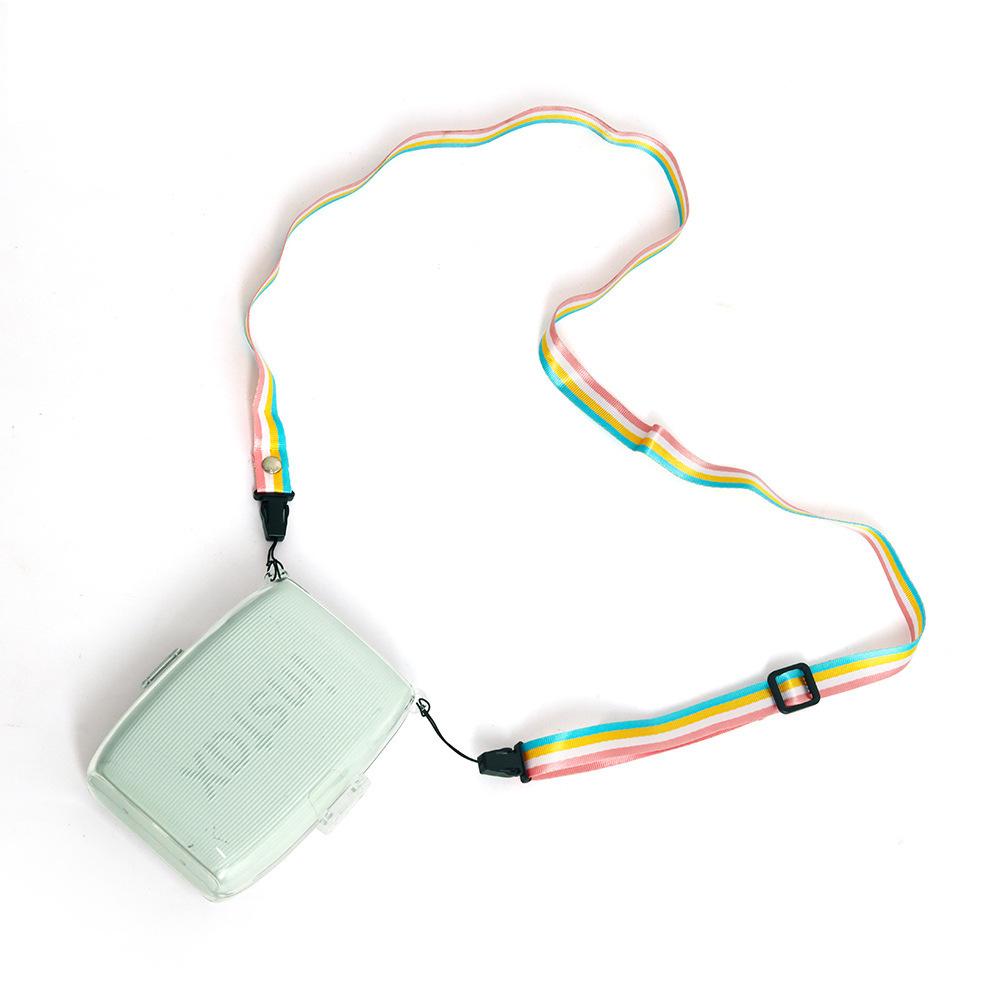 [Film Lab] Instax Mini Link3 Transparent Case Camera Protective Case with Strap CAA81