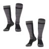 Merino Wool Socks for Outdoor Graduated Cold Odor 1 Pair Snowboarding, Sports, Skiing, Activities, Hiking, Trekking, Thick, Compression,