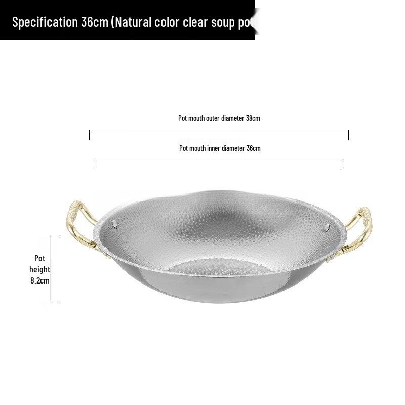 

Stainless Steel Commercial Induction Hot Pot
