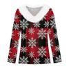 Long Sleeve Shirts For Women Cute Tops Christmas Prints Tees Blouses Casual Plus Size Basic Tops Pullover