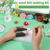 34Pcs/Set Creative Wool Felting Needle Tools Wool Felting Needles Kit  Doll Making Tools