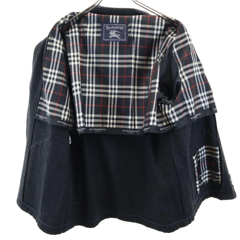 Burberrys Sanyo Shokai Made in Japan wool blend Jacket gray Men's Used