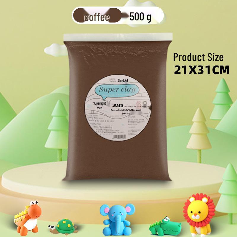 Superleichter 500g Kinder-DIY-Ton - 24 Farben, Großpackung