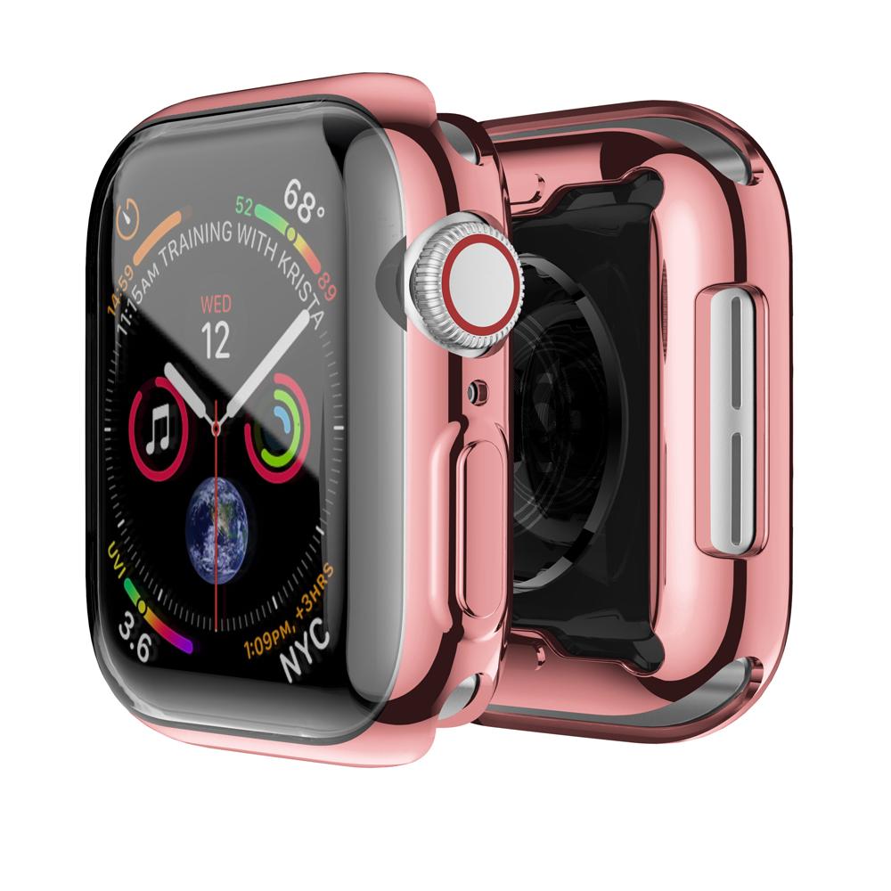 Screen Protector For Apple Watch Case 9 8 45mm 41mm 44MM 40MM TPU bumper Cover 42mm 38MM accessories Apple watch series 7 SE 6 3