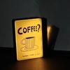 Retro Style Glowing Fridge Magnet Magnetic Mini Luminous Lightbox  Gift