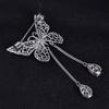 Animal Cubic Zircon Butterfly For Women Girl Rhinestone Accessories Jewelry Brooches Pin Corsage