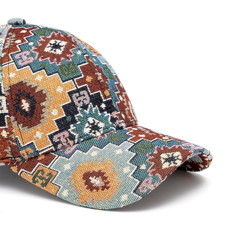 NORTHWOOD All Seasons New Ethnic Style Baseball Cap for Women's Men's Personality Fashion Peaked Cap Sunhat High Quality Trucker Hats