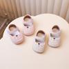 Baby shoes for girls aged 0-1 years, cute princess-style soft-soled shoes for spring and autumn, suitable for 3-6-12 months.