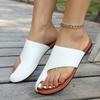 Fashion Women's Sandals 2025 Summer New Women's Shoes Comfortable Platform Flat Bottom Slippers Large Size 43 Casual Slippers Women
