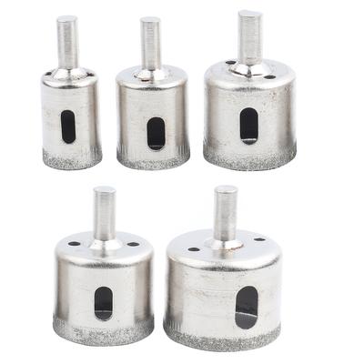 5Pcs Diamond Tile Hole Saw Drill Bit Bits Set Glass Marble Granite Slate Cutting Tool