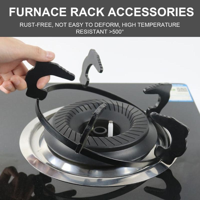

20.2cm Diameter Iron Wok Rack Gas Stove Support Skid Resistant Cooktop Accessory Iron Stove Rings for Balanced Cooking China Mainland