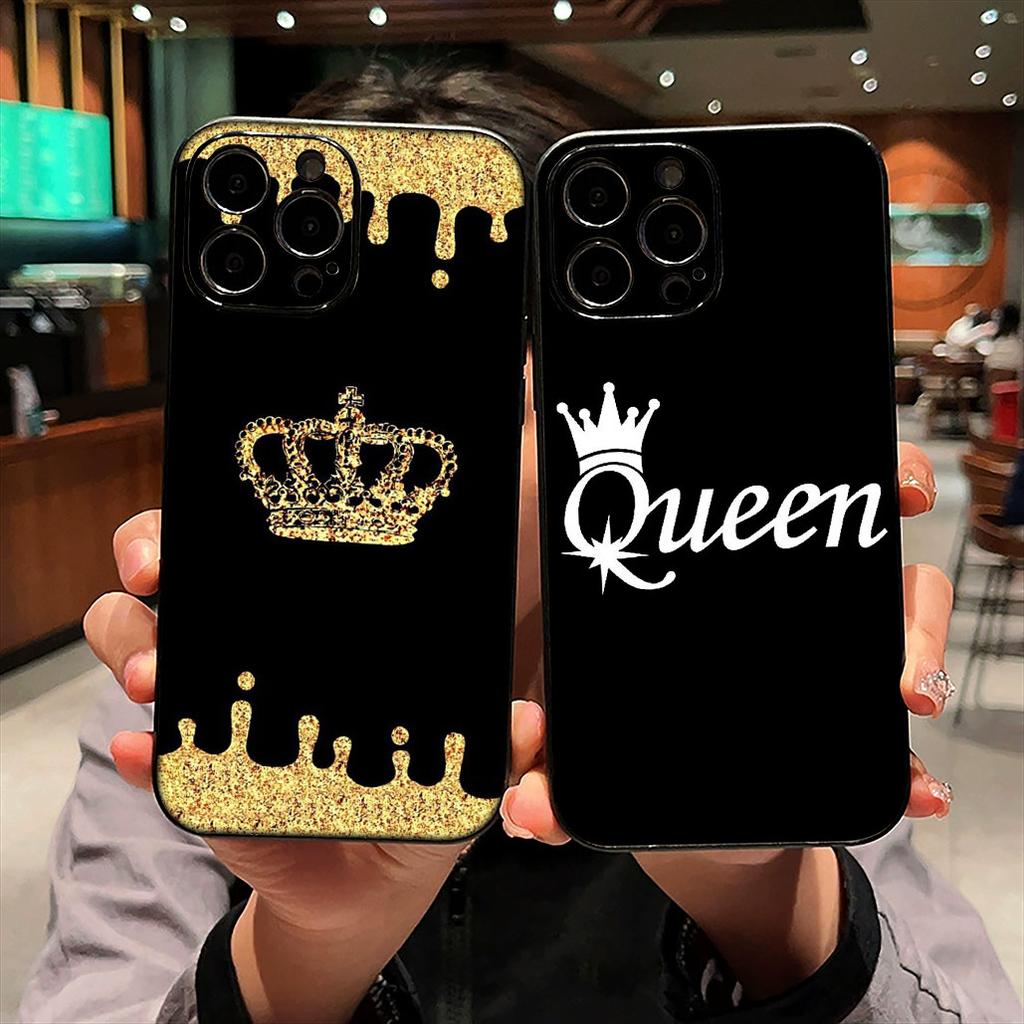 For Apple iPhone 17 16 15 11 Pro XS Max XR 6 7 8 Plus + SE 2020 5 16E Phone Cover Case Queen King Princess