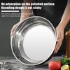 

Stainless Steel Mixing Bowl Thickened Dough Kneading Basin 32cm Multi-Purpose Basin for Stirring Salads Be… More