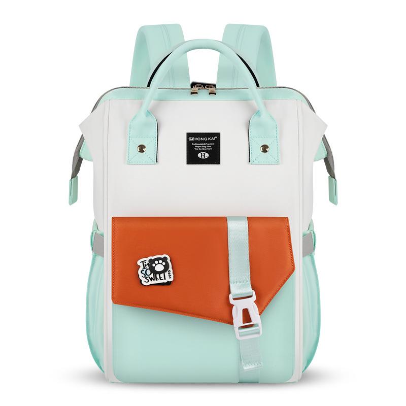 

School bag, multi-functional backpack for primary and secondary school students, high value, large capacity and lightweight 41*25*15cm зелёный