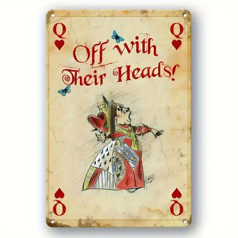 Beauty and the Beast Metal Wall Decor - Vintage Beauty and the Beast Poster - Belle & Beast Castle Scene - 8x12 Inch (20x30cm) -