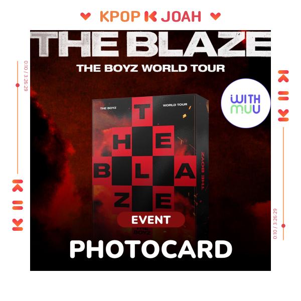 [POB] THE BOYZ - 2025 [THE BLAZE] МИРОВОЙ ТУР в СЕУЛЕ QR STANDARD POB