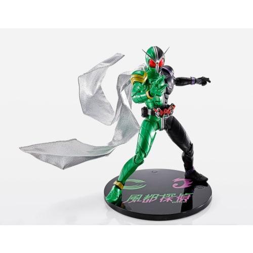 TAMASHII NATIONS S.H.Figuarts (Real Bone Carving Technique) Kamen Rider W Cyclone Joker Fuuto Tantei Anime Commemoration (Rerelease Edition) Approxima