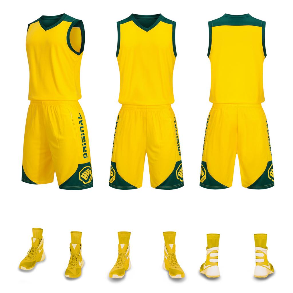 Quick-drying basketball jersey set Student personalized jersey Adult children's game training sports vest DIY printing number