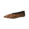 Leopard Print Retro Pointed Single Shoes Women's Shoes Spring and Autumn 2025 New Summer Temperament Versatile Flat-bottomed Commuting Ladyshoes