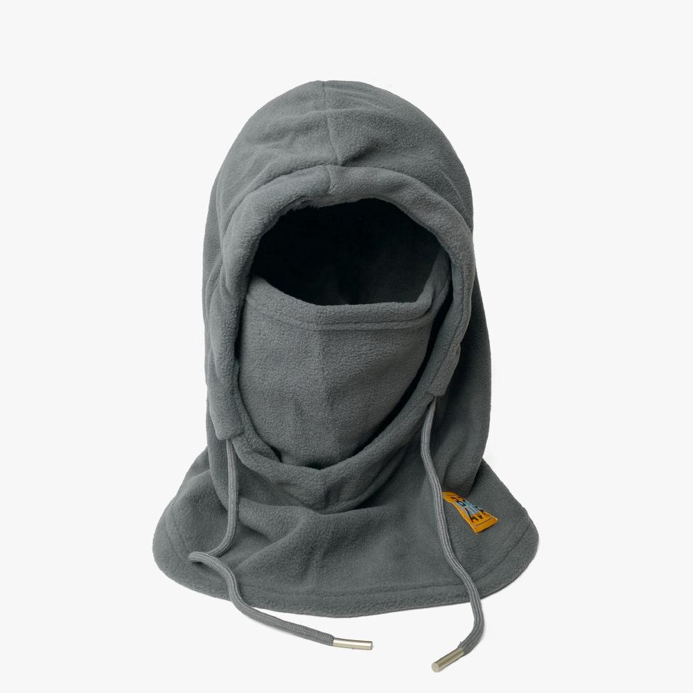 Men's Hats  Warm Pullover Hats Cold proof and Velvet Neck Protection Scarfs Outdoor Riding  Versatile Women's Ear Protection