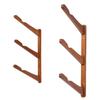 Bamboo Surfboard Storage Hanger Wall Mounted Durable Board Organizer Easy to Install Space Saver for Club Garage