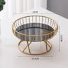 Elegant European Fruit Bowl & Candy Stand, Multi-Tiered Serving Tray for Living Room Afternoon Tea