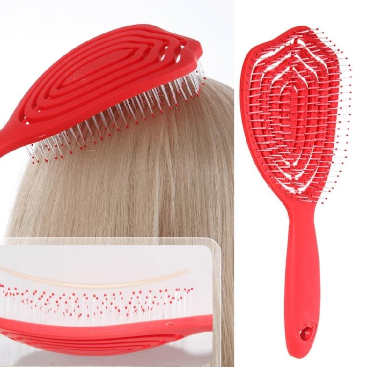 Lightweight Curved Detangling Brush Stylish Hairbrush for Women Hair Comb For Effortless Styling Wet and Dry Hairbrush