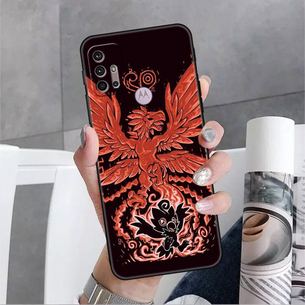 Pokemon Pikachu Cool Case For Motorola G30 G60 Edge 20 G9 G22 G8 Power G31 G500 G50 30 Pro Black Soft Phone Capas