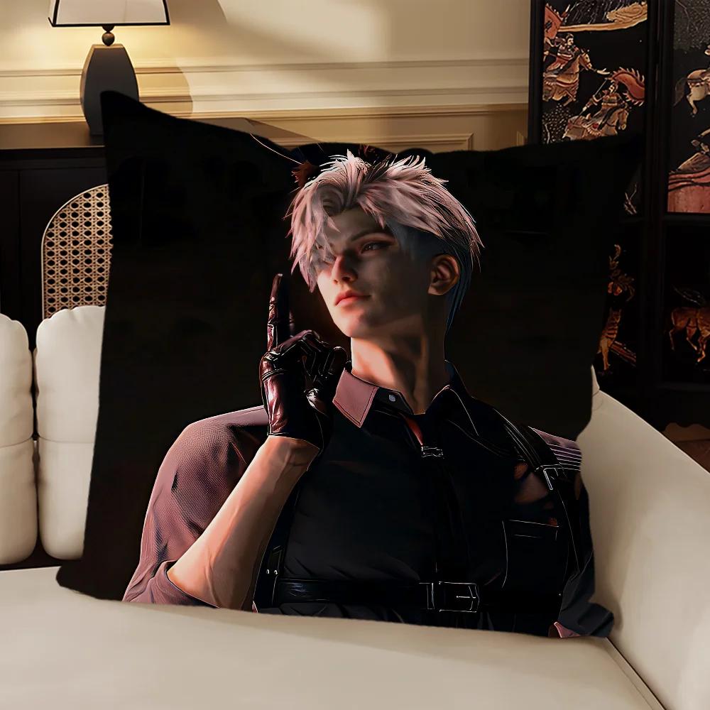 Hot Game Love And Deepspace Pillow Case Sofa Living Room Bedroom Headboard Backrest Cushion Square Cushion Nap Time