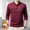 VEE KELLEN Men's Long Sleeve Polo Shirt
