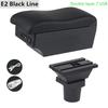 Armrest Arm Rest For Toyota Yaris Vitz Hatchback 1998-2011 Centre Console Storage Box with USB LED 1999 2000 2001 2002 2003 2004