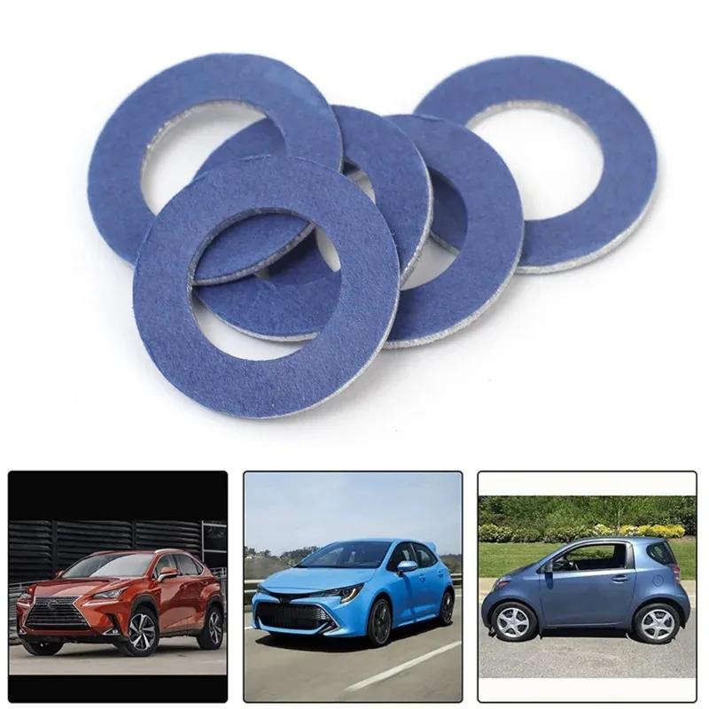 Screw Gasket Oil Drain Sump Plug Washers Hole for Toyota OE90430-12031 12mm Aluminum Accessories Seal Gasket Engine Parts