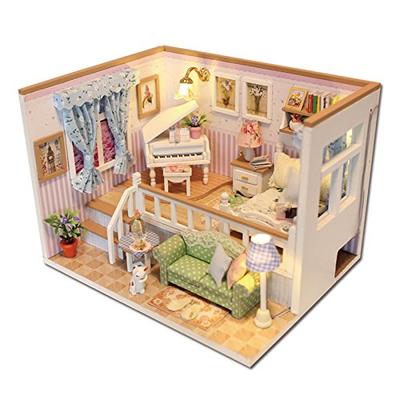 (t-FREAK) Puppenhaus DIY Bausatz Set Miniatur BECAUSE OF YOU M026