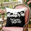 My CChemical RRomance Cushion Cover Soft Plush Throw Pillow Cover DoubleSided Decorative Cushion Case Sofa Bedroom Home Decor