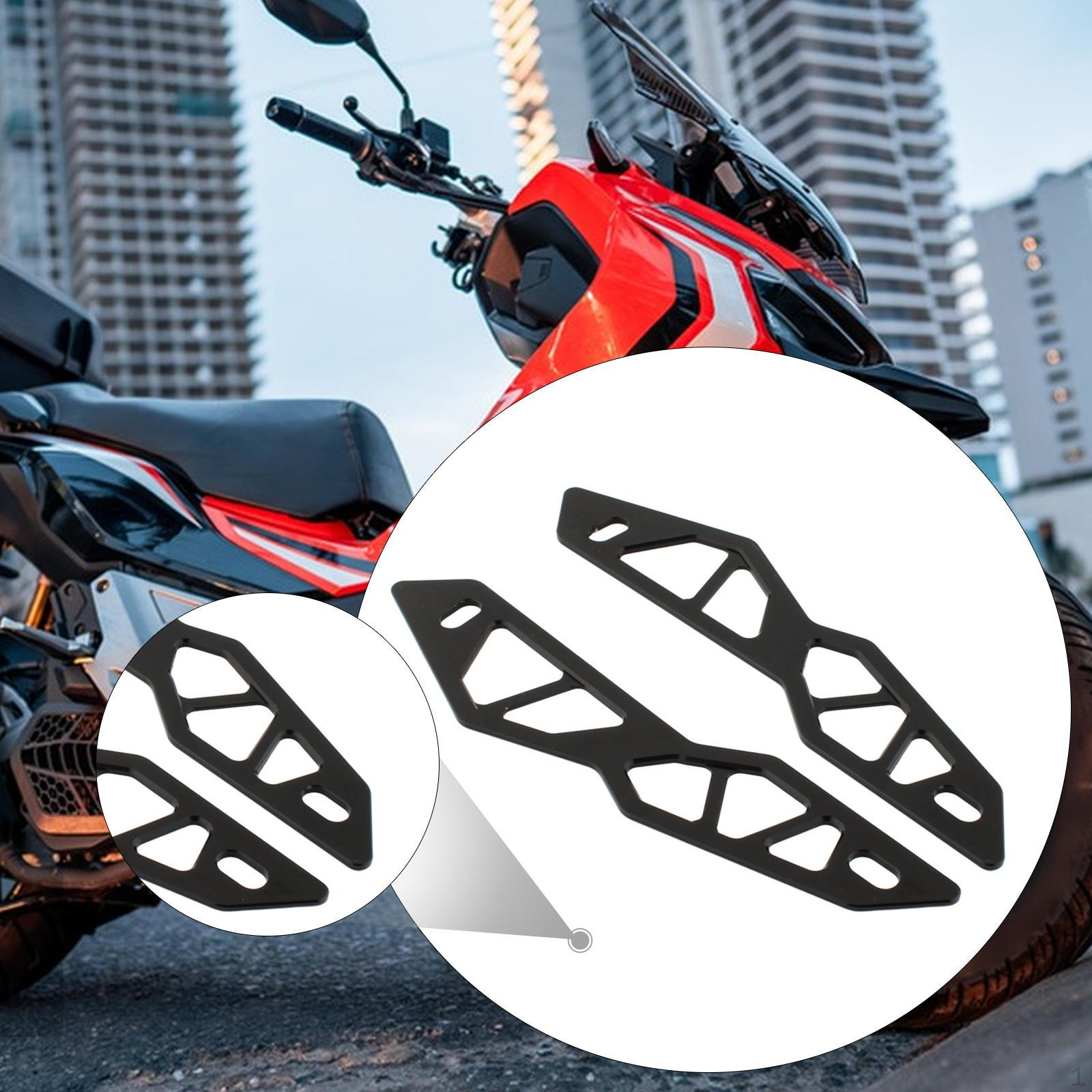 Motorcycle Windshield Bracket Decorative Strip Aluminum Alloy Professional Replace Windscreen