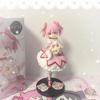 Anime Magikano 18cm Puella Magi Madoka Magica Madoka Kaname Magiczna Dziewczyna Model PVC Figurka Artikulowana Uroczy Prezent Urodzinowy