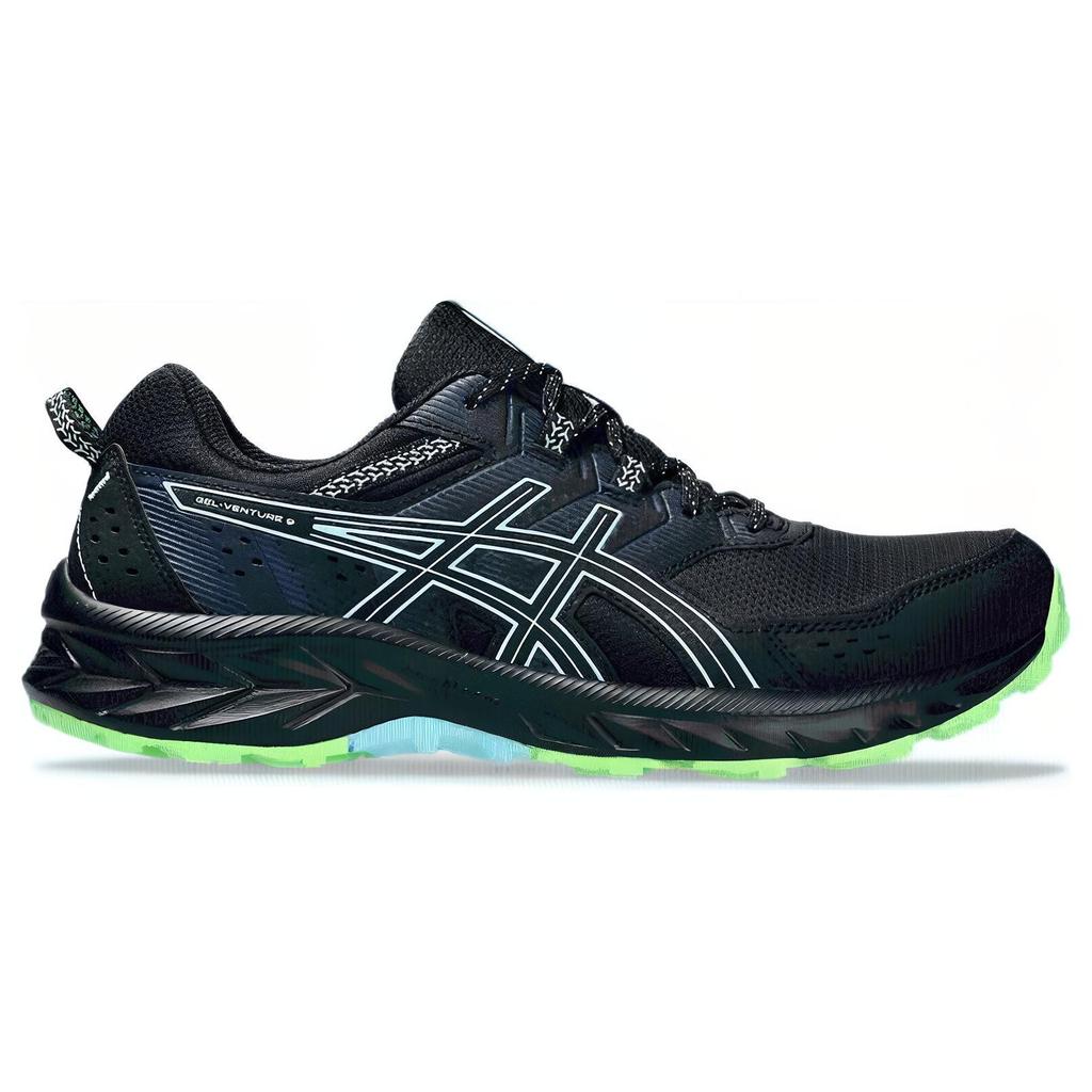 New Asics Gel Venture 9 Black Illuminate Mint 1011B486-008
