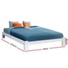 Queen Bed Frames Artiss Bed Frame Queen Wooden Base Size Timber Mattress Platform