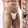 1*Sexy pánské ultra tenké kalhotky tanga bikini s nízkým vzestupem spodní prádlo kalhotky G-string