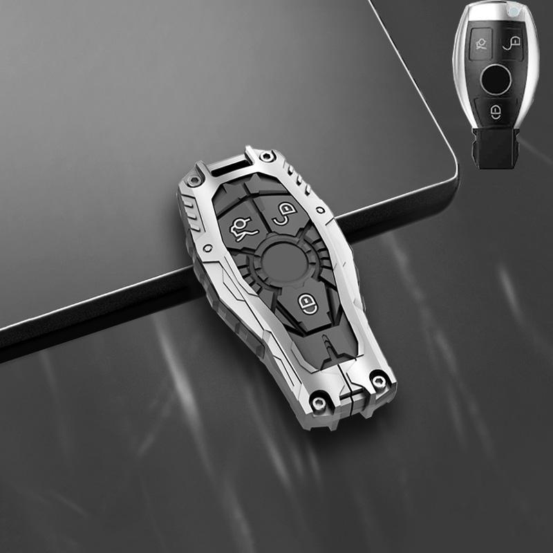 Car Key Case Cover Key Bag Accessories For Mercedes Benz A B C S Class Amg Gla Cla Glc W176 W221 W204 W205 Shell Fob Keychain