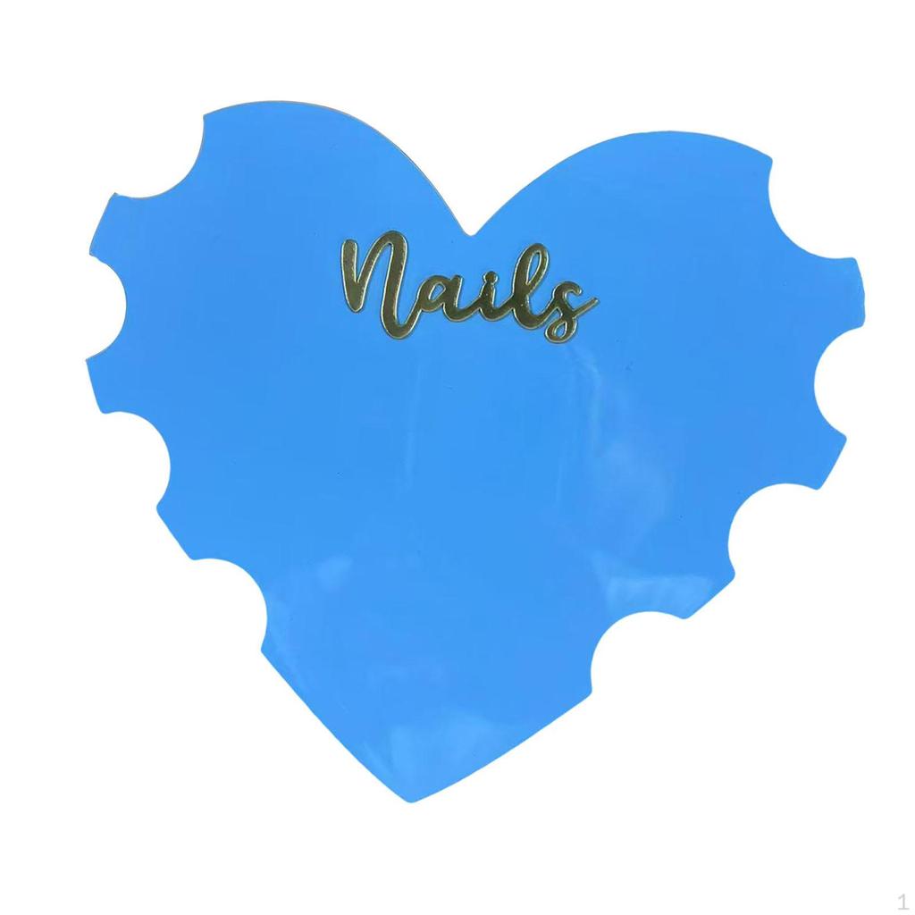 Acrylic Nail Photo Prop Display Card Versatile Professional Fashion Nails Technician Picture