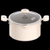 Aishida 22cm Titanium Ceramic Non-stick Multi-purpose Pot