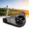 Fishing Belt Rod Holder Adjustable PU Leather Fishing Fighting Belt Rod Holder for Saltwater/Freshwater Fishing